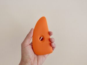 Xiem SCR5 orange (soft) silicone rib