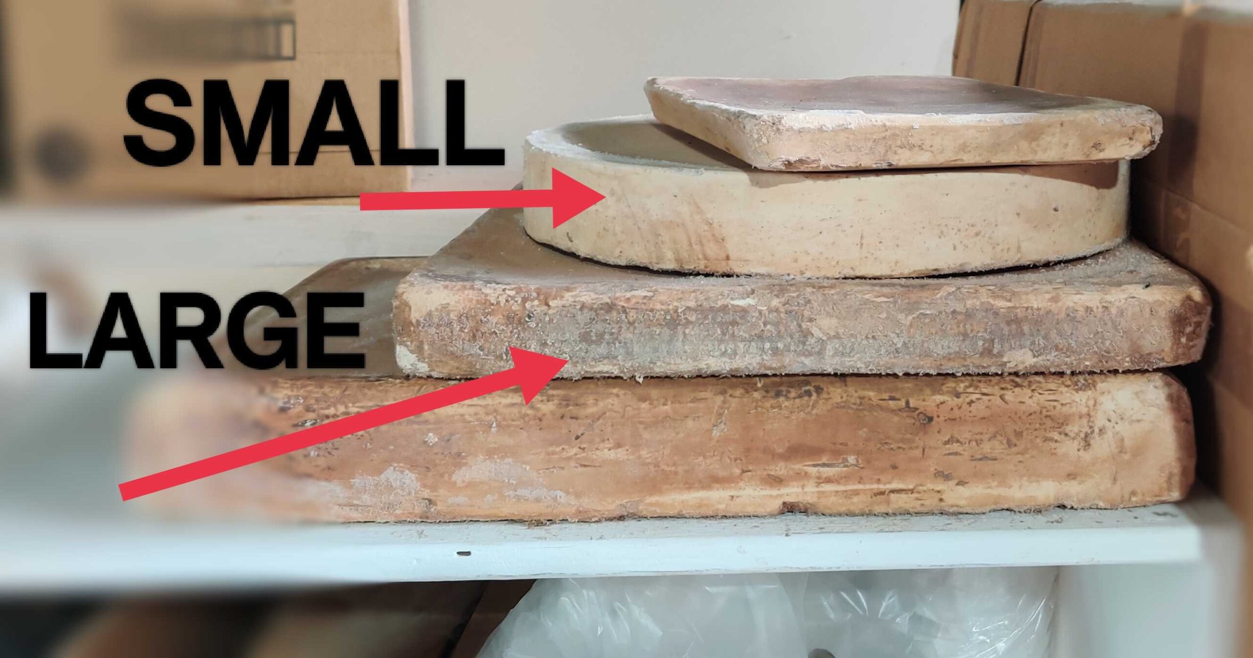 Second Hand Plaster Bats