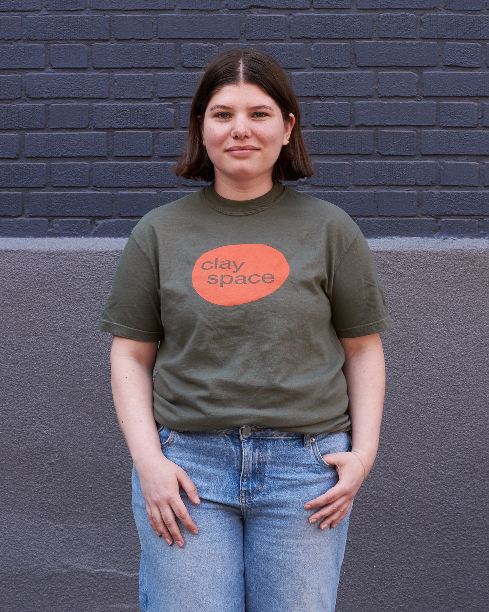 Clay Space Tee - Chromium