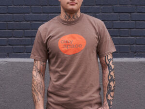 Clay Space Tee - Hazelnut